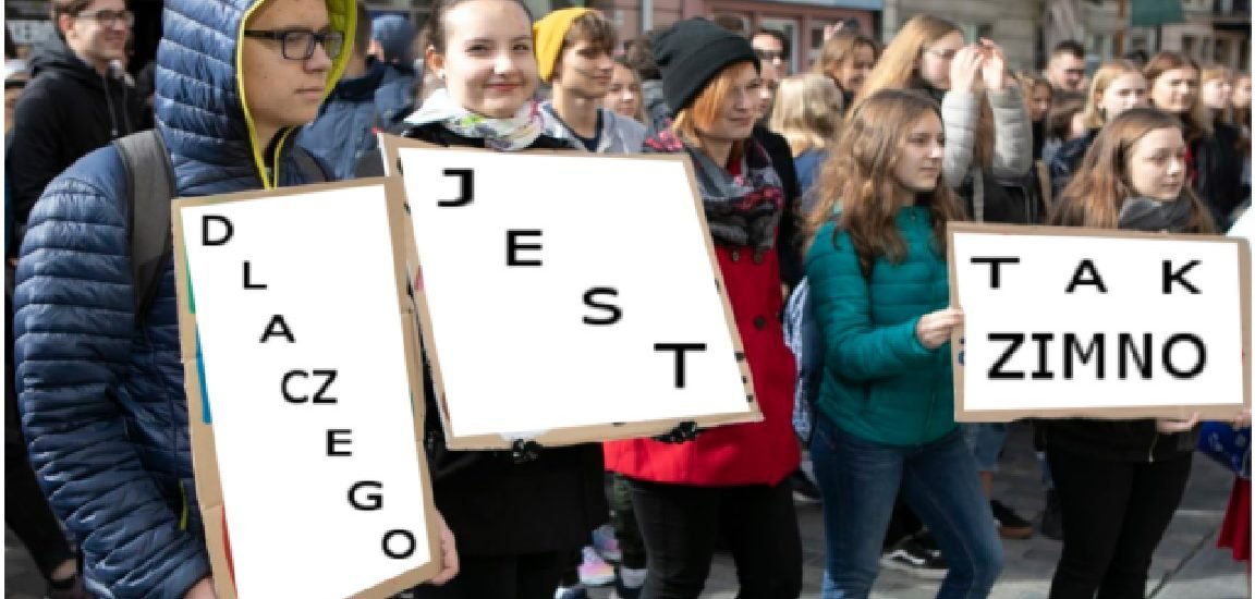 Uważaj by podczas protestu przeciw ociepleniu klimatu … się nie przeziębić.
